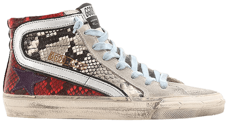 Golden Goose Wmns Slide Sneaker Nude Purple