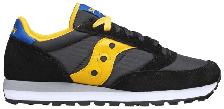 Saucony Jazz Original Black Yellow Blue
