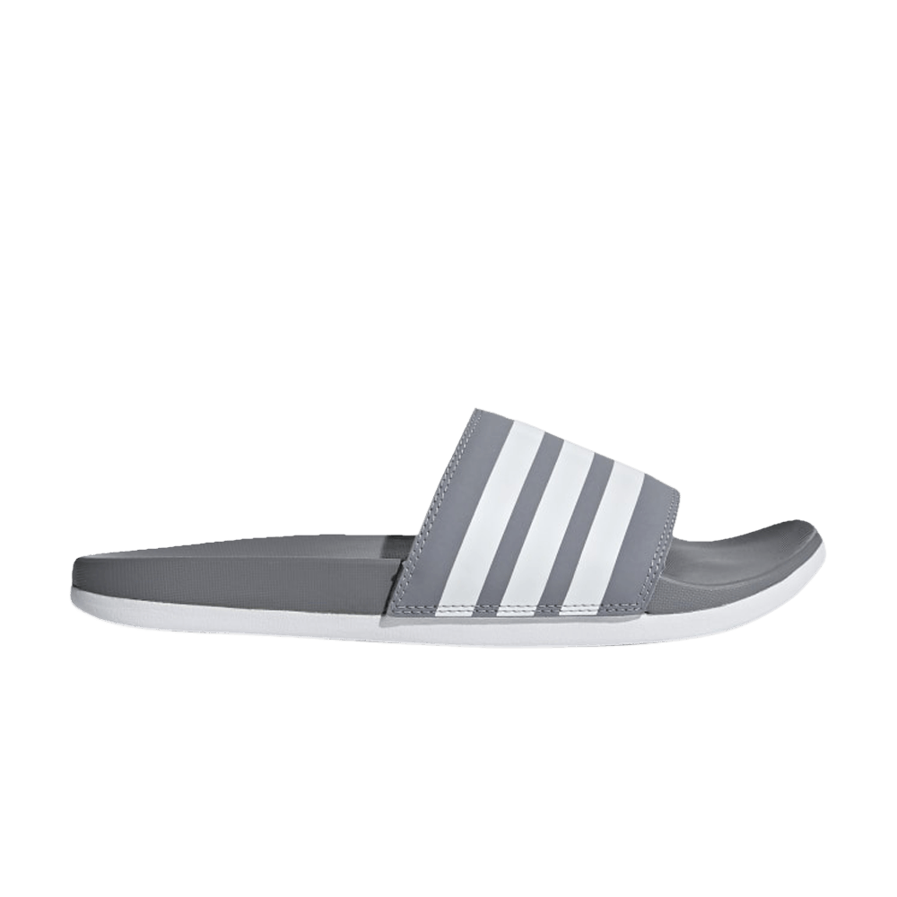 adidas adilette comfort slides grey