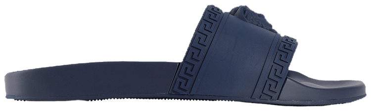 Versace Palazzo Medusa Pool Slide Blue