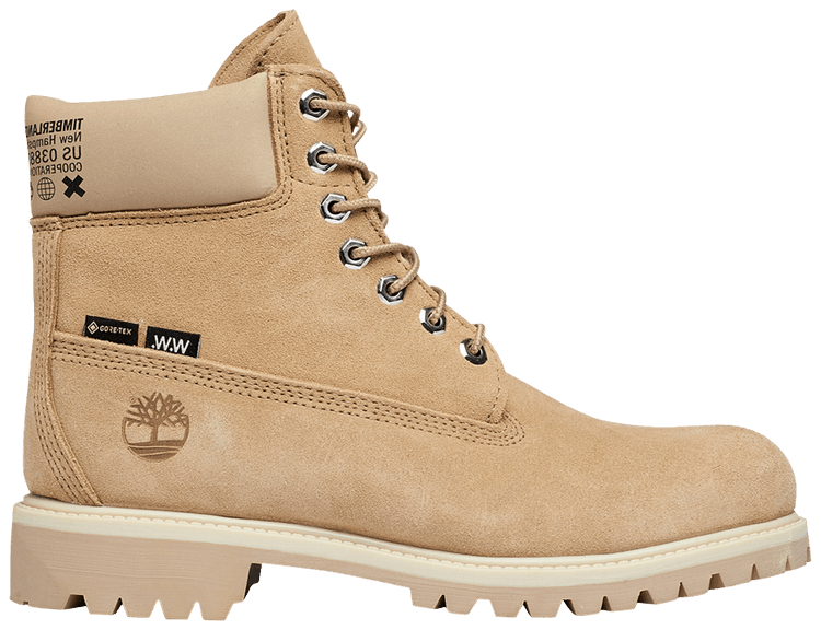 Timberland Wood Wood x 6 Inch Premium GTX Medium Beige