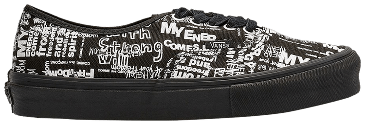 Vans authentic discount comme des garcons