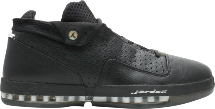Air Jordan 16 OG Low GS 'Black Chrome'