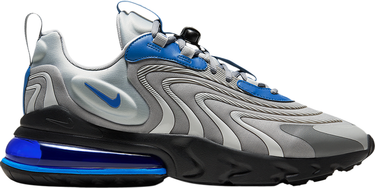 Nike Air Max 270 React ENG Light Smoke Grey / Battle Blue