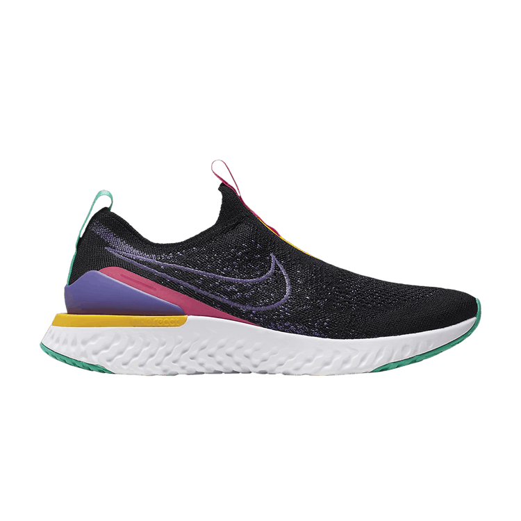 Buy Wmns Epic Phantom React Flyknit Black Multi CK0819 001 GOAT UK