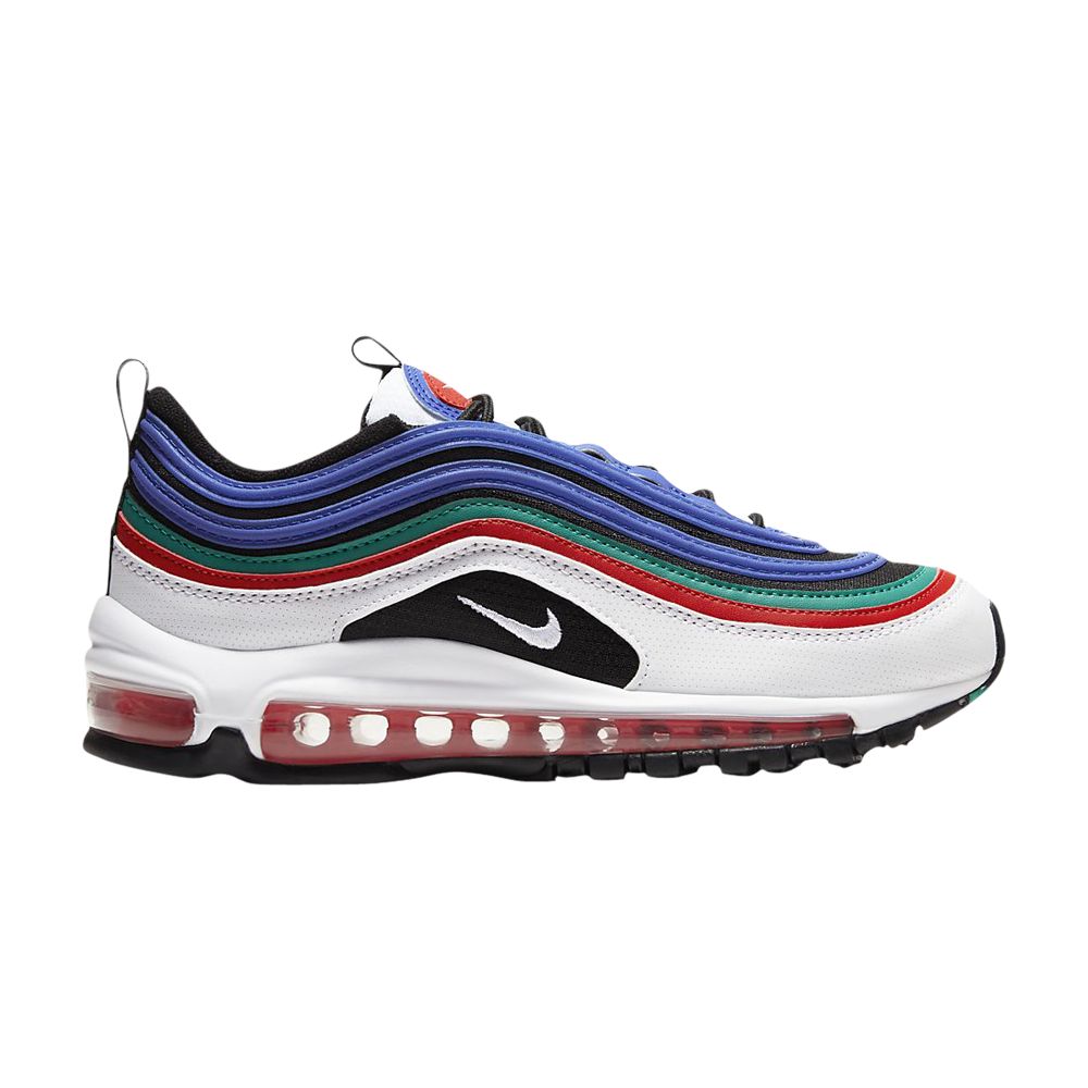 Pre-owned Nike Air Max 97 Gs 'white Multi' | Kid's Size 4.5