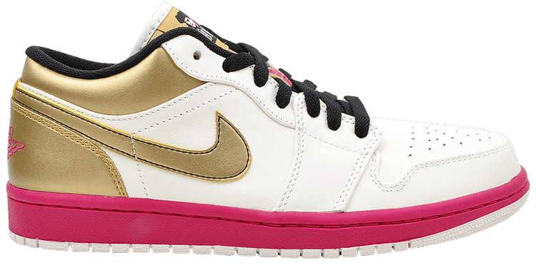 Air Jordan 1 Low Fuchsia Gold