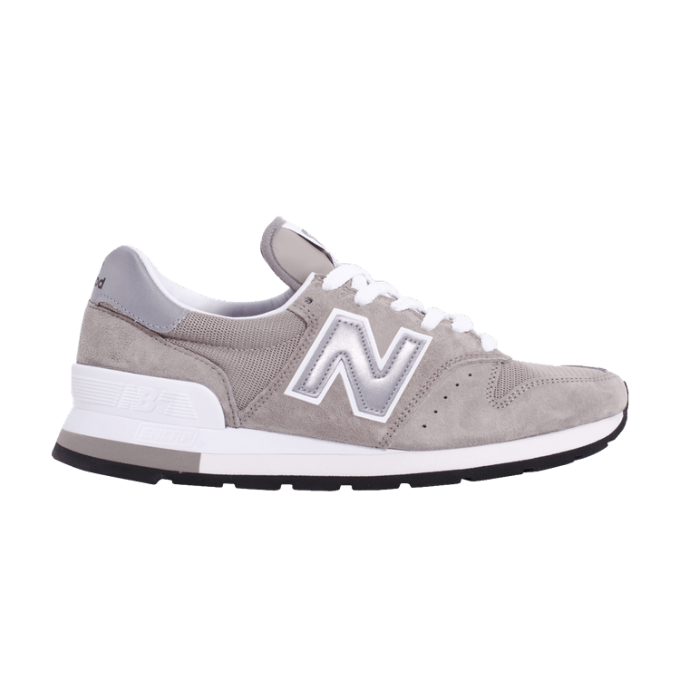 995 New Balance Men s Made in USA Shoes Grey Silver Size 11.5