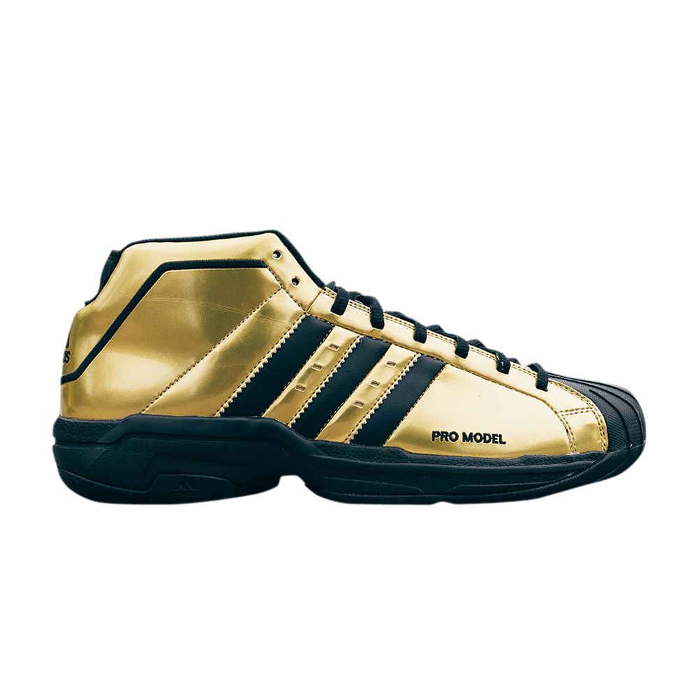 adidas Pro Model 2G 'Gold Metallic' | Men's Size 9.5