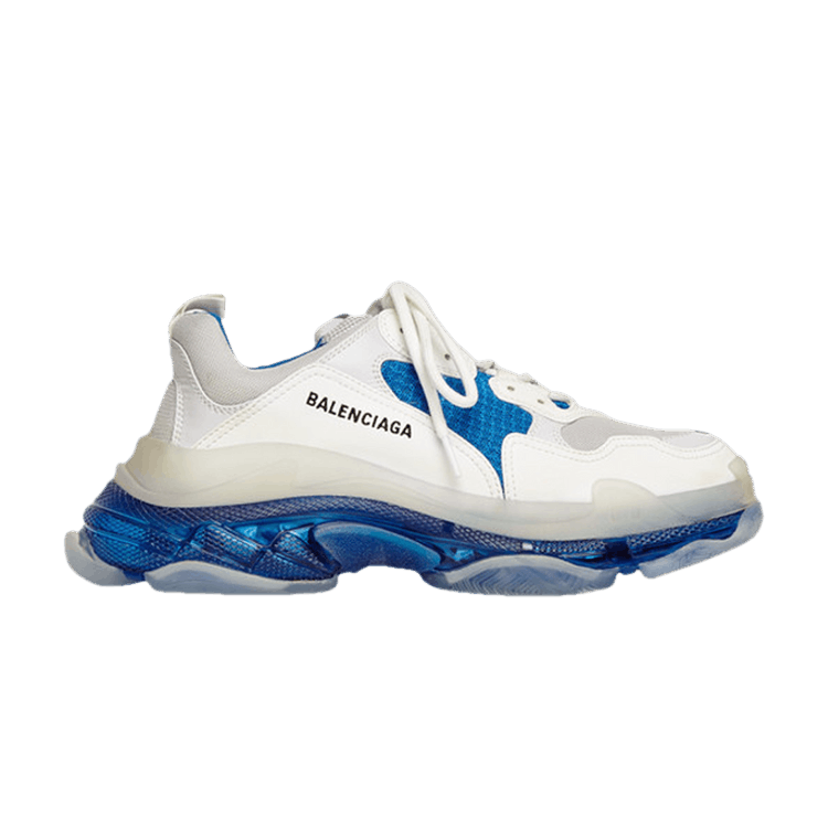 Balenciaga triple s blue and white clearance