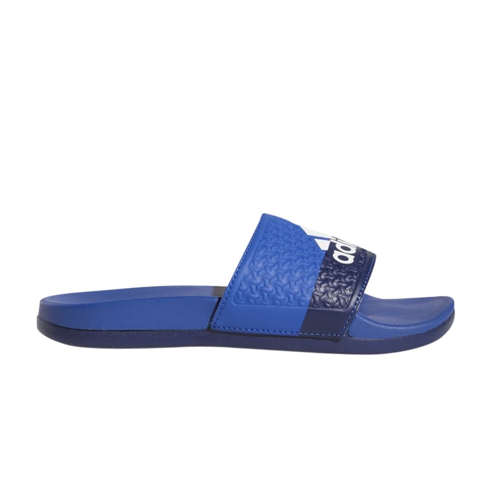 Pre-owned Adidas Originals Adidas Adilette Comfort Slides J 'collegiate Royal' | Blue | Kid's Size 4