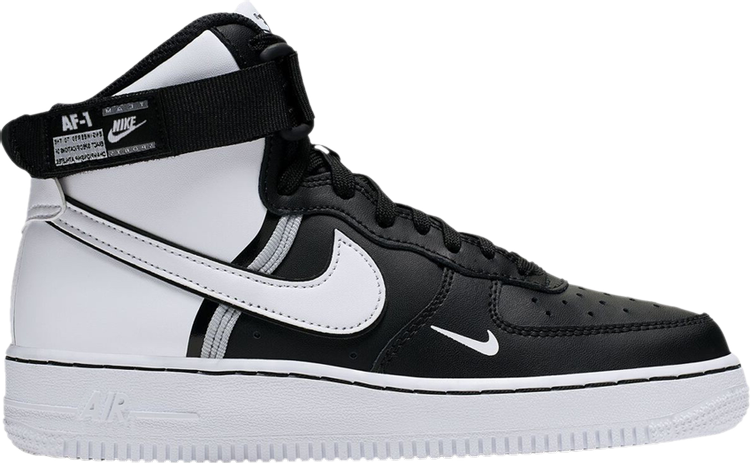 Nike Air Force 1 ‘07 LV8 2 Men's Sz 10.5 Dark Grey White Black CI0061-002  NoLid