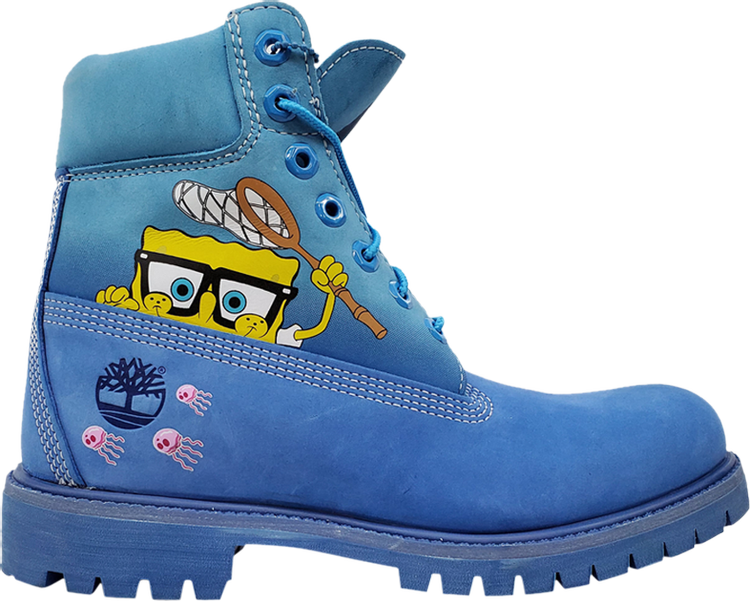 SpongeBob SquarePants x 6 Inch Premium Waterproof Boot 'Jellyfish'