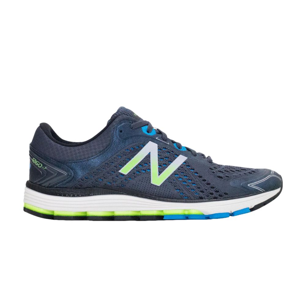 Pre-owned New Balance 1260v7 'thunder Black' In Blue