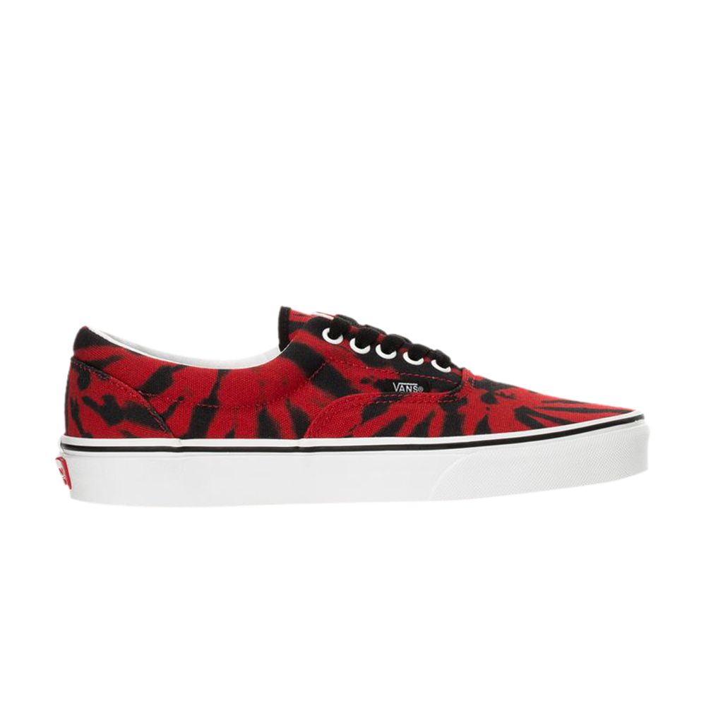 Pre-owned Vans Era 'tie-dye - Tango Red'