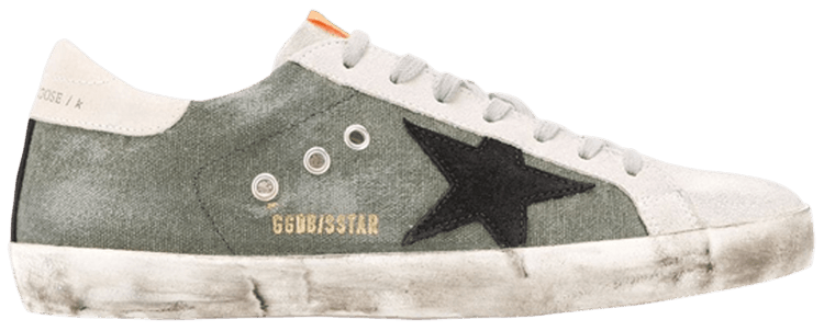 Golden Goose Superstar Green Black