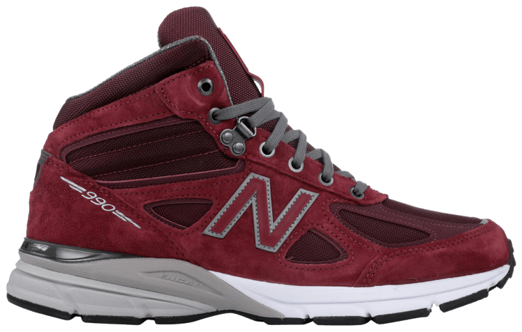 New Balance 990v4 Mid Made in USA Burgundy