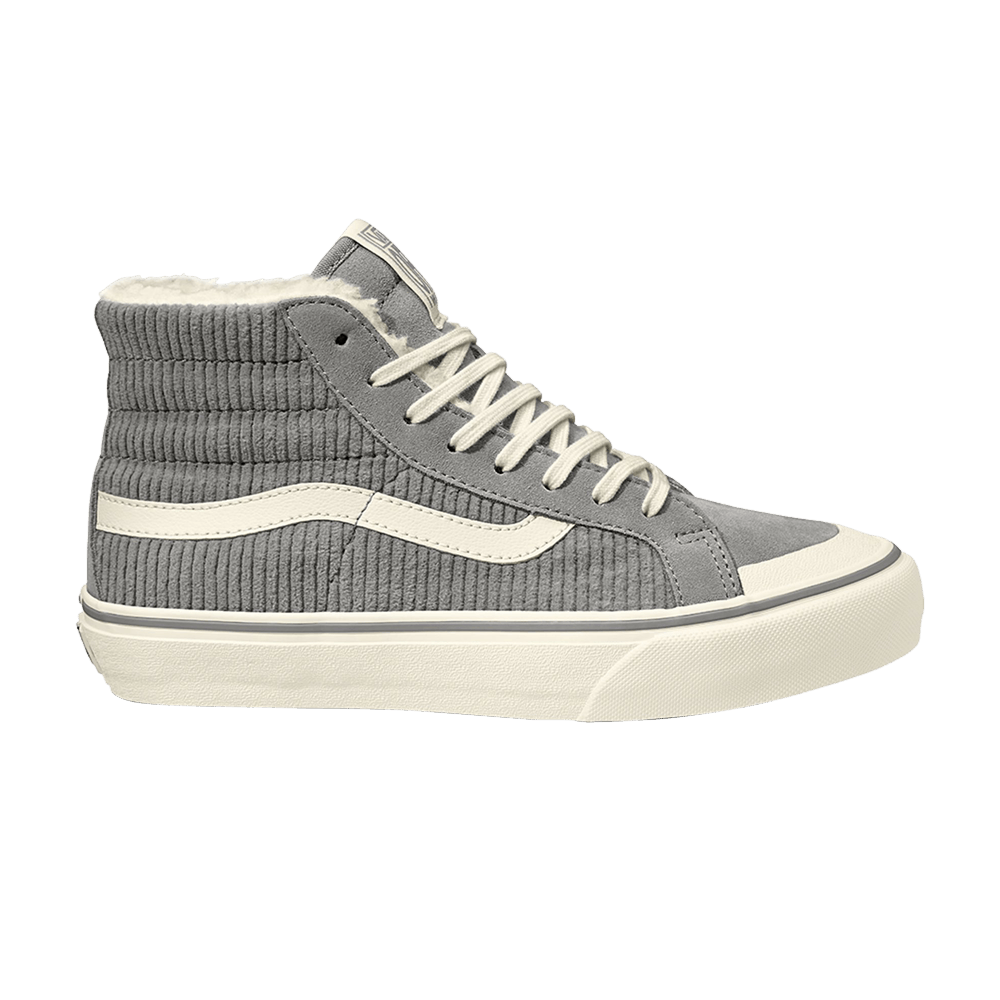 grey corduroy vans