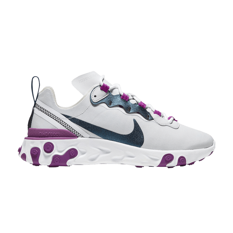 Size 5.5 Wmns React Element 55 SE Photon Dust Purple Blue