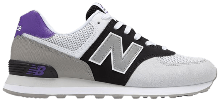 New Balance 574 Classic White Purple