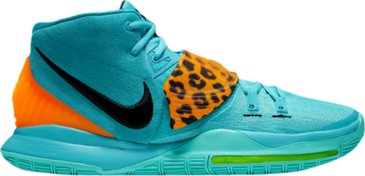 Nike Kyrie 6 Oracle Aqua Blue Basketball Shoes Sneakers Men's