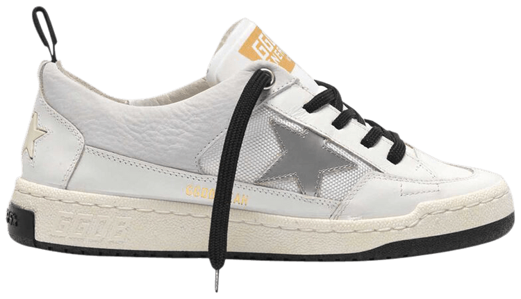 Golden Goose Wmns Yeah White Yeah White Silver