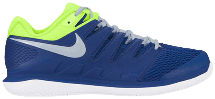 Nike Air Zoom Vapor X Half Blue Volt Glow