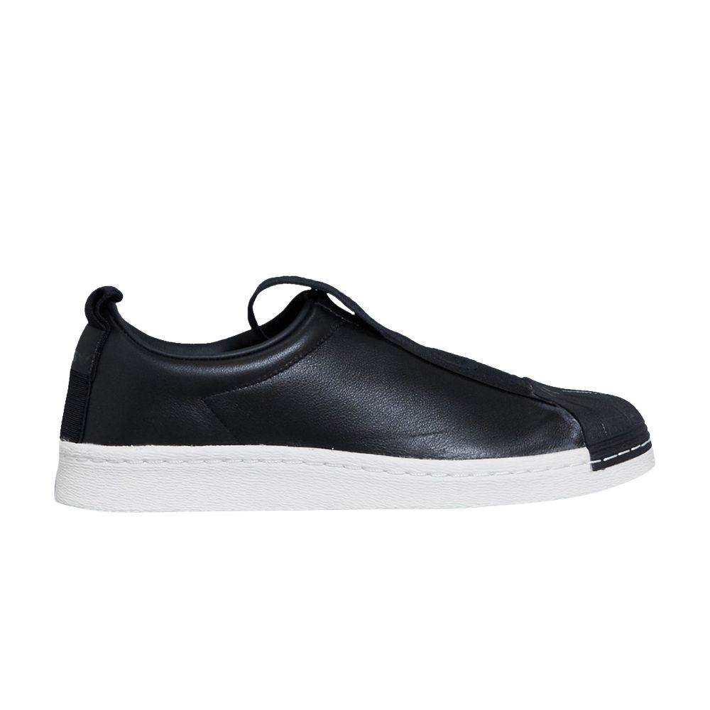 ADIDAS ORIGINALS WMNS SUPERSTAR BW3S SLIP-ON 'BLACK OFF WHITE'
