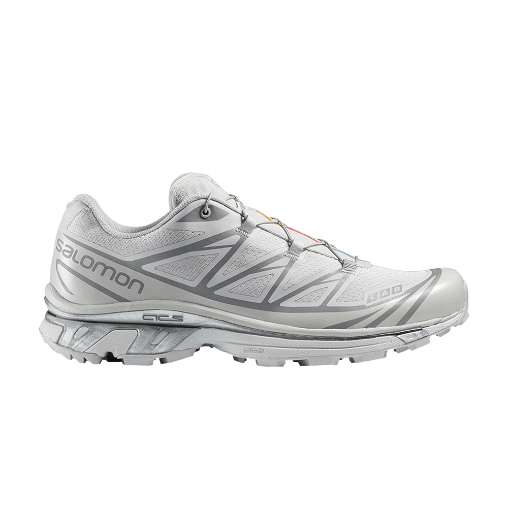 salomon xt6 silver