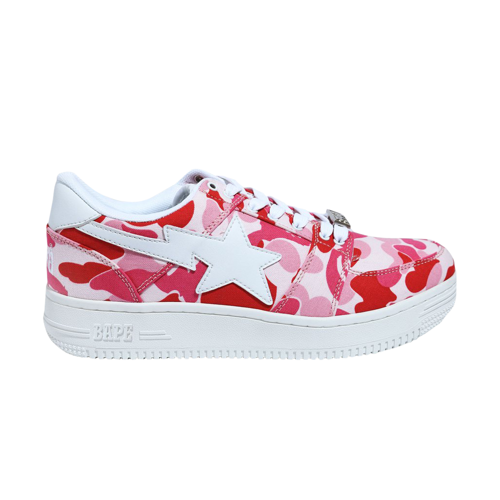 Pre-owned Bape Sta Low 'pink Abc Camo'