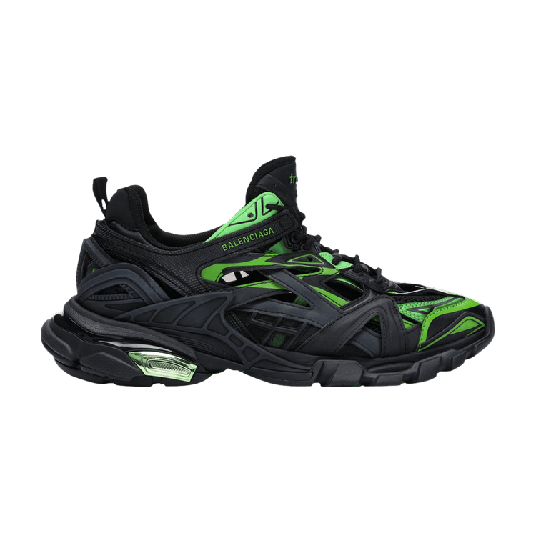 Buy Balenciaga Track.2 Trainer Black Green 568614 W2GN3 1086 GOAT AU