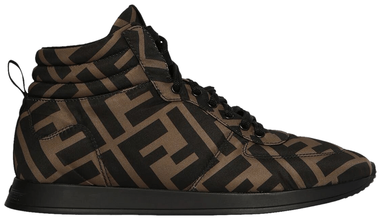 Fendi Leather High Brown