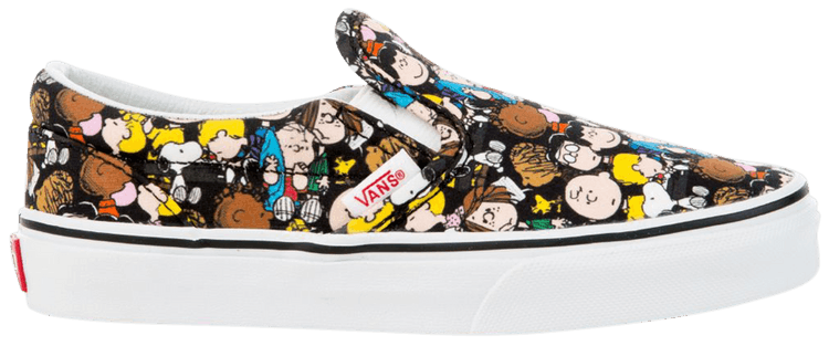 Peanuts x Vans Classic Slip On Kids The Gang