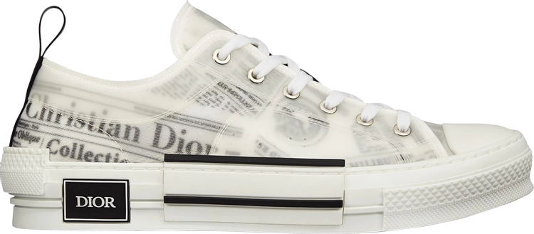 Daniel Arsham x Dior B23 Low 'Newsprint'