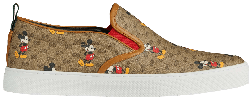 Buy Disney x Gucci GG Supreme SlipOn 'Mickey Mouse' 603689 HWU10