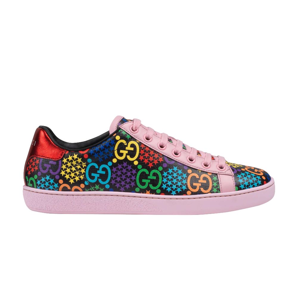 Gucci Wmns Ace GG Supreme Low 'Psychedelic - Pink' | Women's Size 37