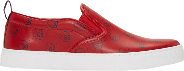 Gucci Slip-On Ghost Skull 'Red'