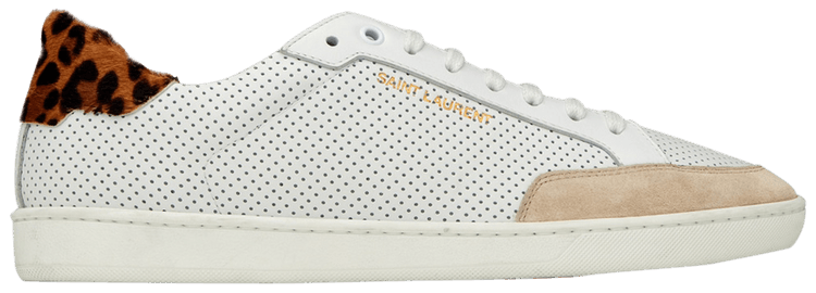 Saint Laurent Court Classic SL 10 White Leopard