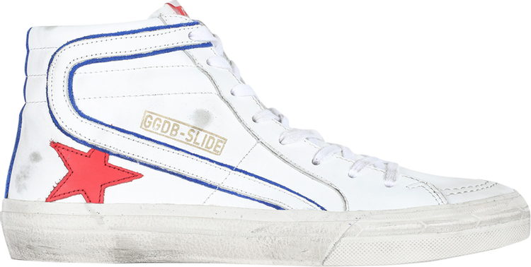 Golden Goose Slide Sneaker 'White Cherry'