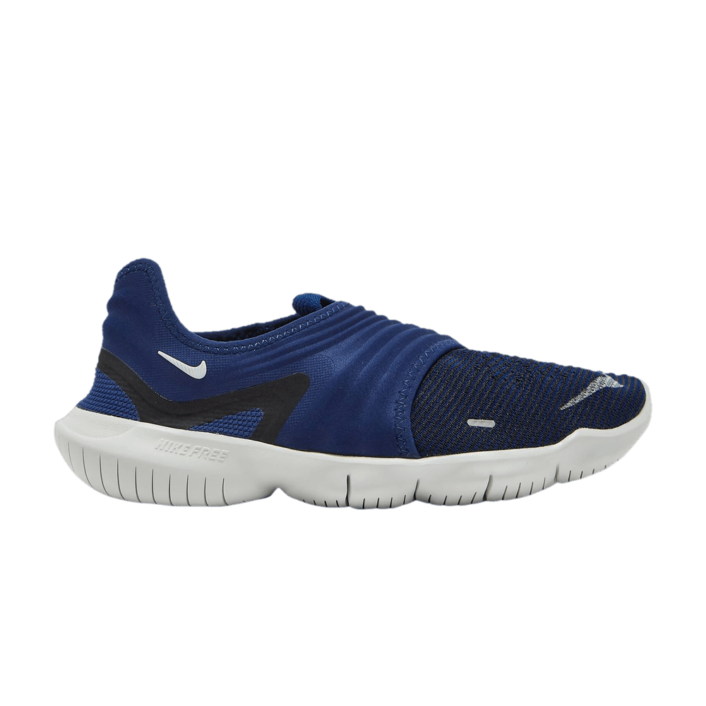 Nike free rn flyknit blue void Clearance