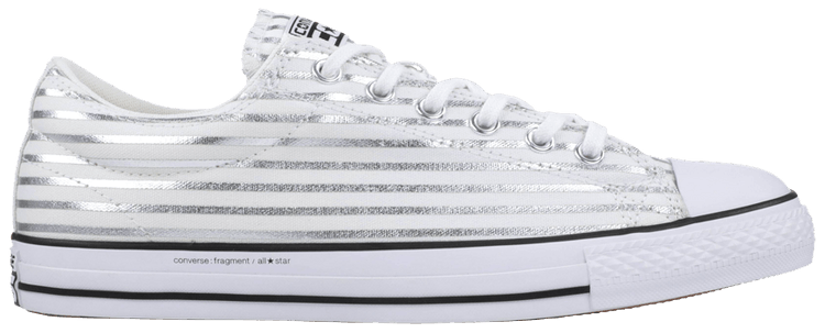 Fragment Design x Converse Chuck Taylor All Star Low Silver Stripe