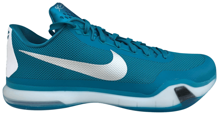 Kobe 10 teal top