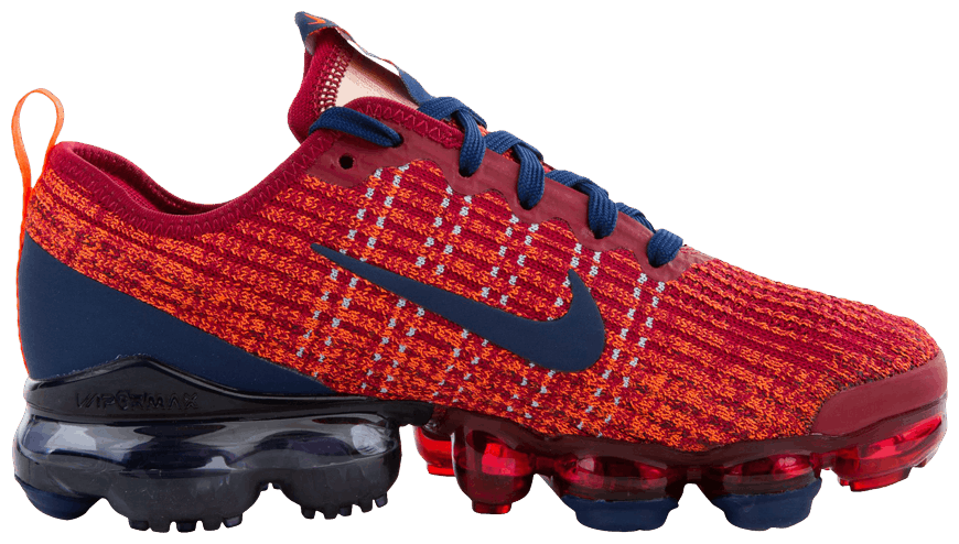 nike vapormax red and blue