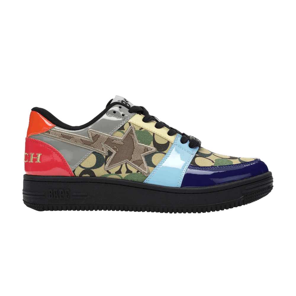 coach camo shoes
