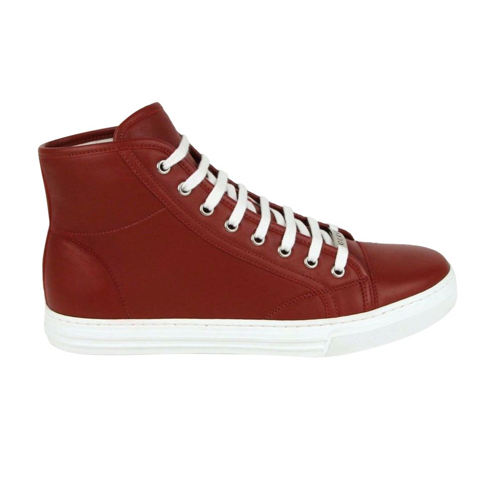 Gucci Leather High 'Red' | Men's Size 7 - 423300-A9L00-6420