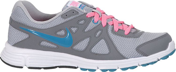 Wmns Revolution 2 'Wolf Grey Turquoise Pink'