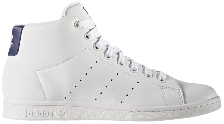 Adidas Stan Smith Mid White Dark Blue