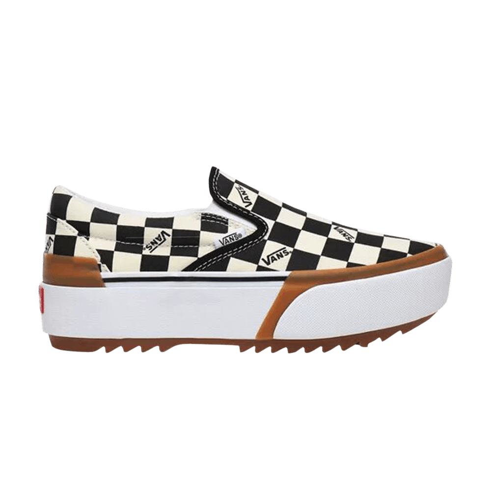 stacked vans checkerboard