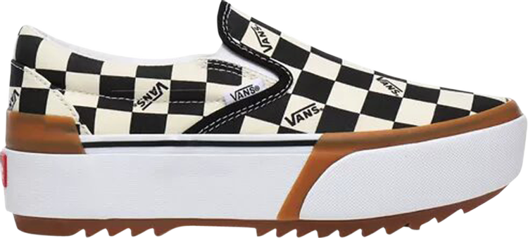 Classic Slip-On Stacked 'Checkerboard'