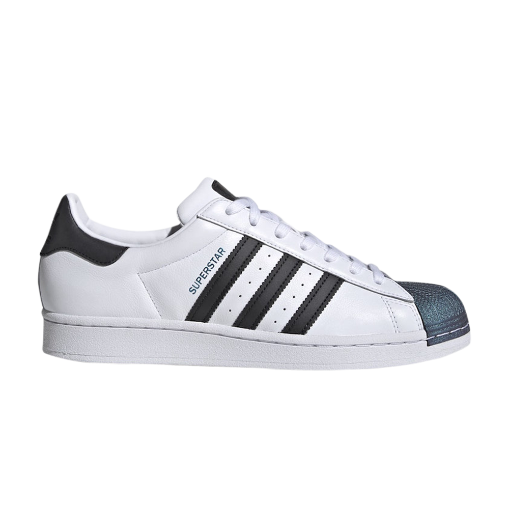 Pre-owned Adidas Originals Superstar 'iridescent Toe' In White